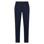 TOM FORD WOOL BLEND TWILL JEAN BLACK
