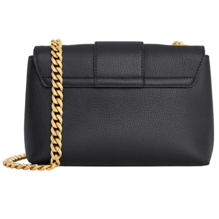 CELINE MINI VICTOIRE IN SUPPLE GRAINED CALFSKIN BLACK