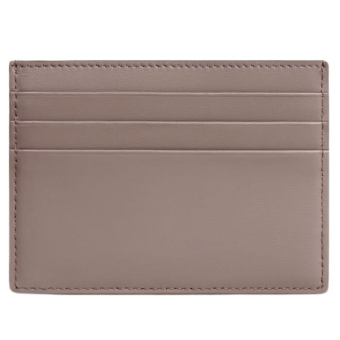 CELINE CARD HOLDER TRIOMPHE IN SHINY CALFSKIN PEBBLE