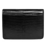 CELINE CARD HOLDER WITH FLAP TRIOMPHE IN LIZARD