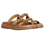 CELINE SLIDES TIPPI IN SUEDE CALFSKIN