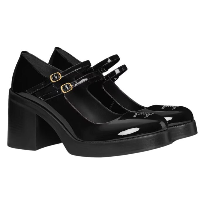 CELINE TESS BABIES IN PATENT CALFSKIN