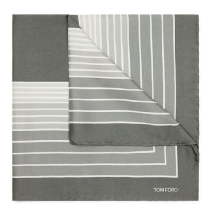 TOM FORD SQUARE DESIGN POCKET SQUARE