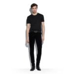TOM FORD 12 WAVES CORD SLIM FIT DENIM