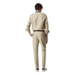 TOM FORD COTTON SATIN STAND COLLAR OUTERSHIRT