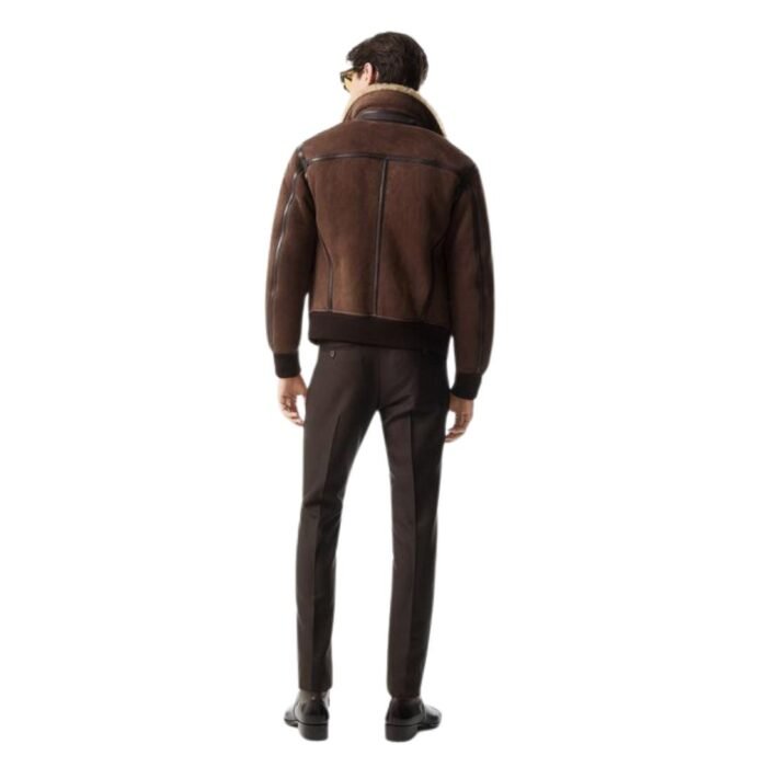 TOM FORD LIGHT SHEARLING FLIGHT BLOUSON