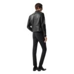 TOM FORD GRAIN LEATHER ZIP BIKER