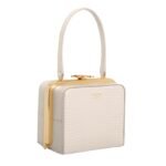 CELINE LANA MINAUDIERE IN LIZARD PALE BEIGE