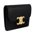 CELINE CARD HOLDER WITH FLAP TRIOMPHE IN LIZARD
