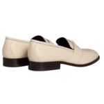 CELINE MALAQUAIS TRIOMPHE LOAFER IN POLISHED BULL MILK