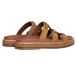 CELINE SLIDES TIPPI IN SUEDE CALFSKIN