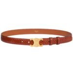 CELINE MEDIUM TRIOMPHE BELT IN PYTHON