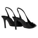CELINE ALMA TRIOMPHE SLINGBACK IN GLOSSY CALFSKIN