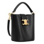 CELINE MINI BUCKET LOUISE IN SMOOTH CALFSKIN BLACK