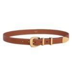 CELINE MEDIUM WESTERN BELT IN NATURAL CALFSKIN