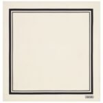 TOM FORD TONAL FRAME POCKET SQUARE LIGHT BLUE