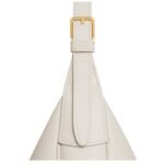 CELINE SMALL HELOÏSE CUIR TRIOMPHE BAG IN SUPPLE GRAINED CALFSKIN WHITE COTTON