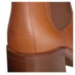 CELINE TESS CHELSEA BOOT IN CALFSKIN HAVANA