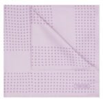 TOM FORD FRAMED POLKA DOT POCKET SQUARE LILAC