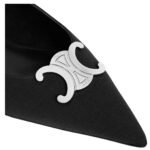 CELINE ALMA TRIOMPHE FLAT SLINGBACK IN GROS GRAIN