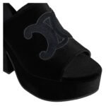CELINE ELENA MULE IN VELVET