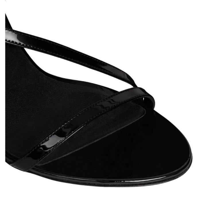 CELINE AVA TRIOMPHE STILETTO SANDAL IN PATENT CALFSKIN