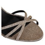 CELINE SOIR SANDAL IN IRIDESCENT FABRIC