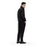 TOM FORD GRAIN LEATHER TRACK BOMBER