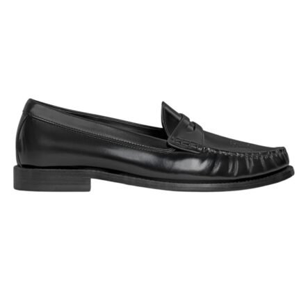 CELINE VIVIENNE LOAFER IN POLISHED BULL LIGHT TAN