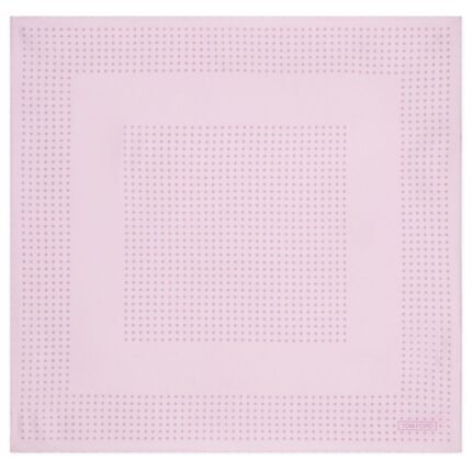 TOM FORD FRAMED POLKA DOT POCKET SQUARE ROSE BLOOM