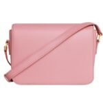 CELINE TEEN TRIOMPHE BAG IN SHINY CALFSKIN ROSE