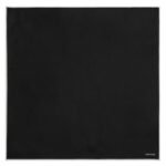 TOM FORD SATIN POCKET SQUARE BLACK