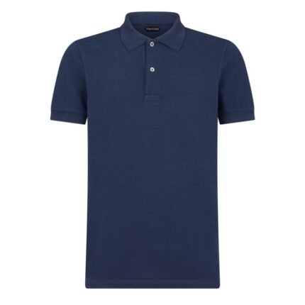 TOM FORD TENNIS PIQUET POLO NAVY