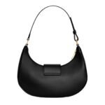 CELINE MEDIUM AVA TRIOMPHE BAG IN SMOOTH CALFSKIN BLACK