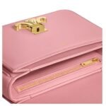 CELINE TEEN TRIOMPHE BAG IN SHINY CALFSKIN ROSE
