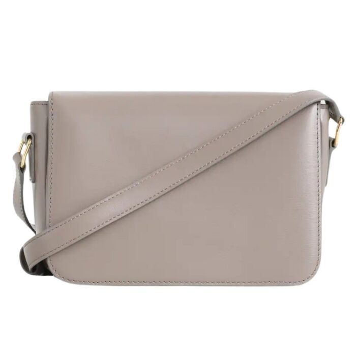 CELINE TEEN TRIOMPHE BAG IN SHINY CALFSKIN PEBBLE
