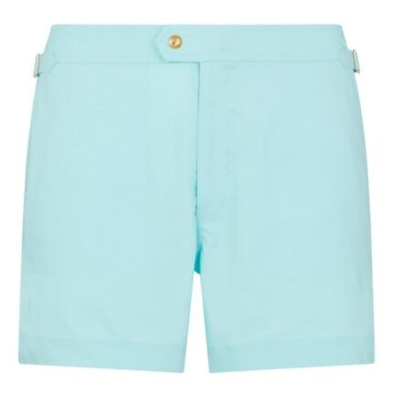 TOM FORD NYLON SWIM SHORT PORCELAIN BLUE