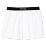 TOM FORD COTTON BOXERS LIGHT GREY