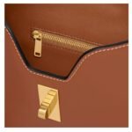 CELINE SMALL CAMILLE 16 SOFT BAG IN SMOOTH CALFSKIN TAN