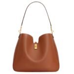 CELINE MEDIUM CAMILLE 16 SOFT BAG IN SMOOTH CALFSKIN TAN