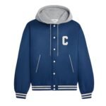 CELINE OVERSIZED HOODED TEDDY JACKET IN NYLON