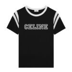 CELINE LOOSE T SHIRT IN COTTON JERSEY
