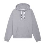 CELINE LOOSE HOODIE IN COTTON FLEECE BLACK