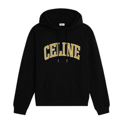 CELINE LOOSE HOODIE IN COTTON FLEECE