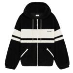CELINE HOODED JACKET IN JERSEY FLEECE