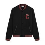 CELINE PARIS TEDDY JACKET IN COLLEGE FLEECE