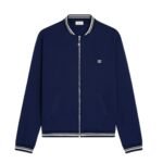 CELINE TRIOMPHE TEDDY JACKET IN DOUBLE FACE JERSEY