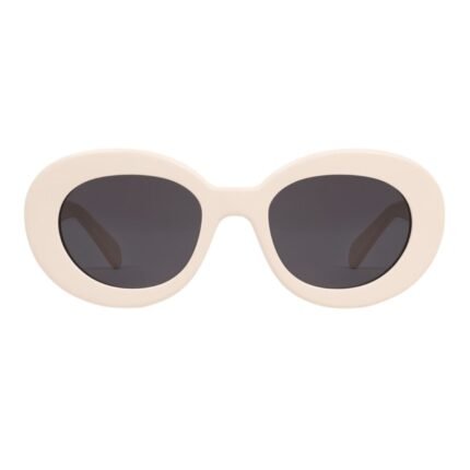 CELINE TRIOMPHE SKATE 01 SUNGLASSES IN ACETATE MILKY TURQUOISE