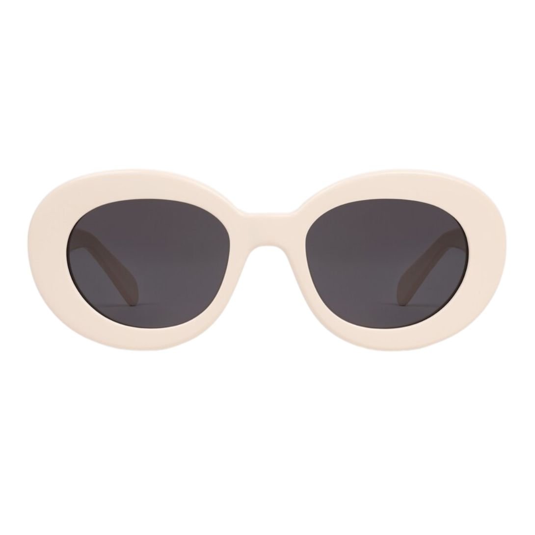 1 CELINE TRIOMPHE SKATE 01 SUNGLASSES IN ACETATE MILKY TURQUOISE