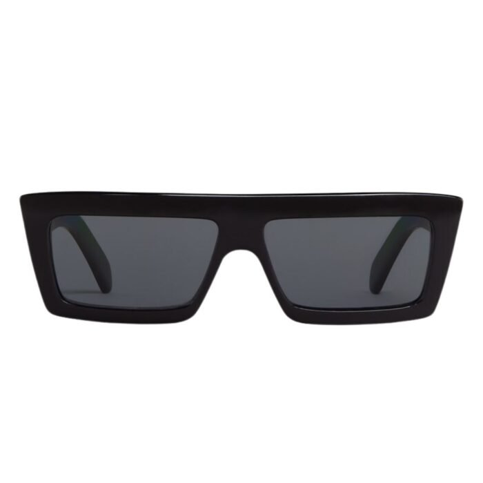 CELINE MONOCHROMS 02 SUNGLASSES IN ACETATE BLACK
